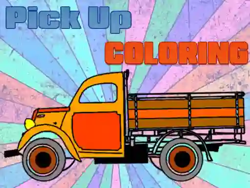 Pick Up Trucks Coloring — δωρεάν online παιχνίδι