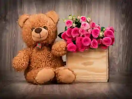 Cute Teddy Bears Puzzle — δωρεάν online παιχνίδι