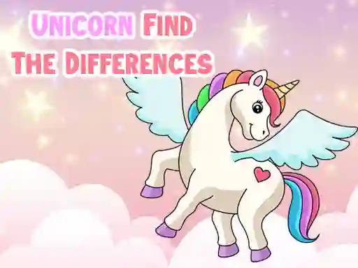 Unicorn Find The Differences — δωρεάν online παιχνίδι