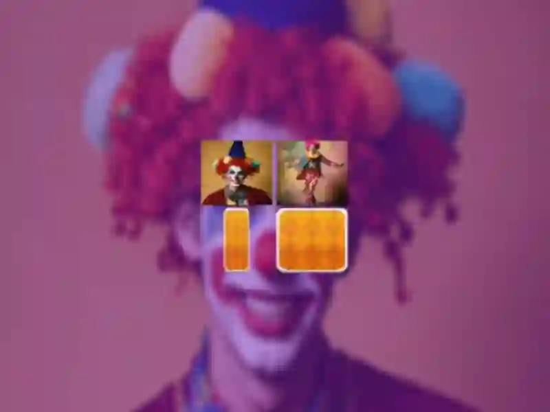 Clown Memory Match — δωρεάν online παιχνίδι
