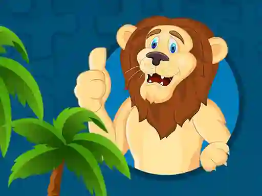 Strong Lions Jigsaw — δωρεάν online παιχνίδι