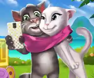 Kittens Selfie Time — δωρεάν online παιχνίδι