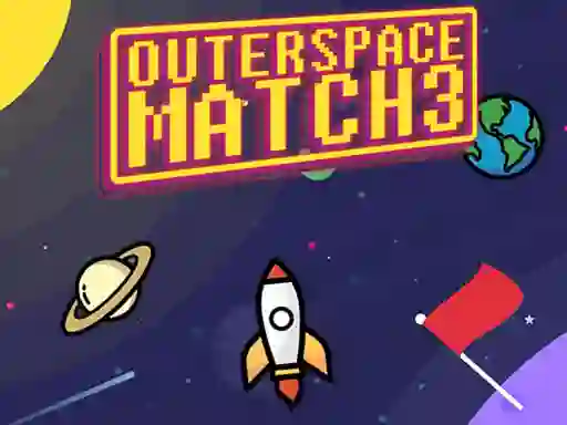 Outerspace Match 3 — δωρεάν online παιχνίδι