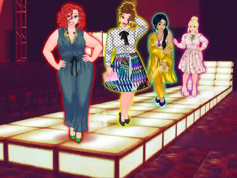 Princesses Runway Plus — δωρεάν online παιχνίδι