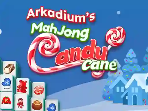 Mahjongg Candy Cane — δωρεάν online παιχνίδι