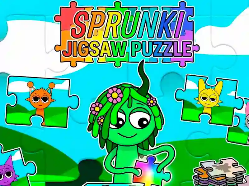 Sprunki Jigsaw Puzzle — δωρεάν online παιχνίδι