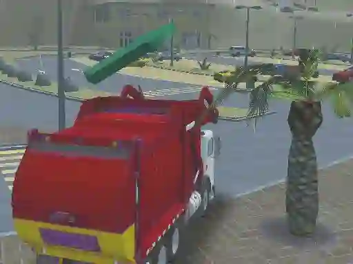 Island Clean Truck Garbage Sim — δωρεάν online παιχνίδι