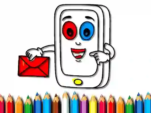 Mobile Phone Coloring Book — δωρεάν online παιχνίδι