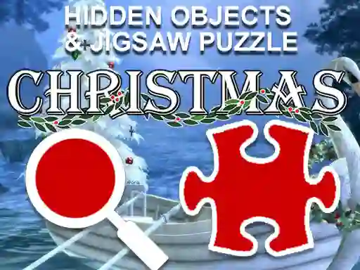Hidden Objects & Jigsaw Puzzles Christmas — δωρεάν online παιχνίδι