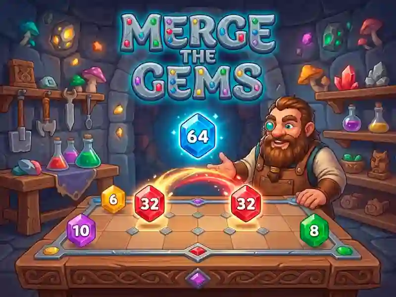 Merge the Gems — δωρεάν online παιχνίδι