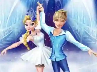 Elsa and Jack Ice Ballet Show — δωρεάν online παιχνίδι