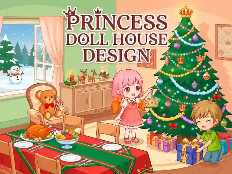 Princess Doll House Design — δωρεάν online παιχνίδι