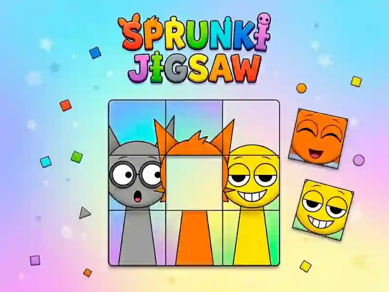 Sprunki Jigsaw — δωρεάν online παιχνίδι