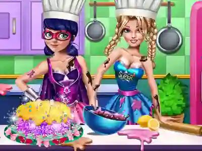 SuperHero Cooking Contest — δωρεάν online παιχνίδι