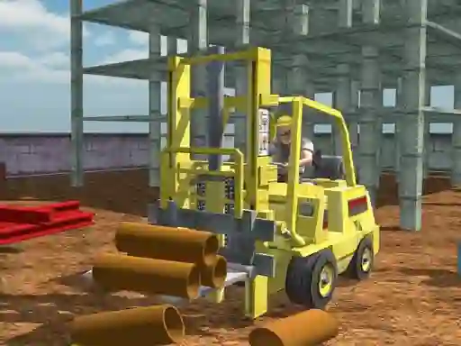 Forklift Drive Simulator — δωρεάν online παιχνίδι