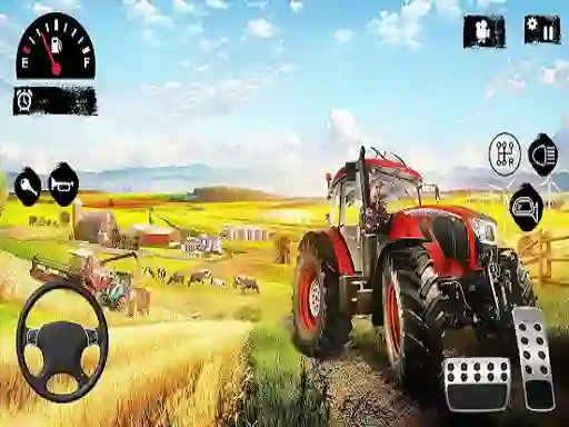 Offroad Tractor Farmer Simulator 2022: Cargo Drive — δωρεάν online παιχνίδι