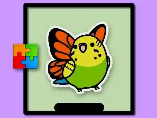 Cute Budgie Puzzle — δωρεάν online παιχνίδι