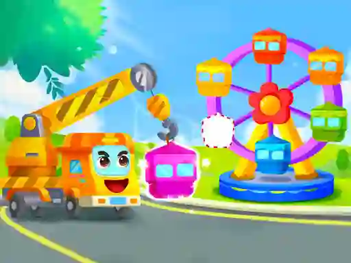 Little Panda Truck Team — δωρεάν online παιχνίδι