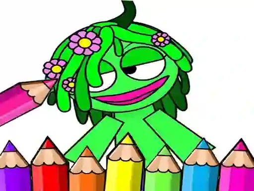 Sprunki Coloring Music Anime — δωρεάν online παιχνίδι