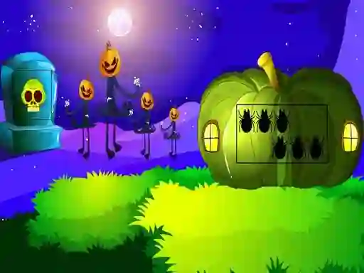 Halloween Pumpkin Forest Escape — δωρεάν online παιχνίδι