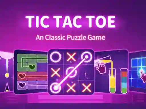 Tic Tac Toe: A Group Of Classic Game — δωρεάν online παιχνίδι
