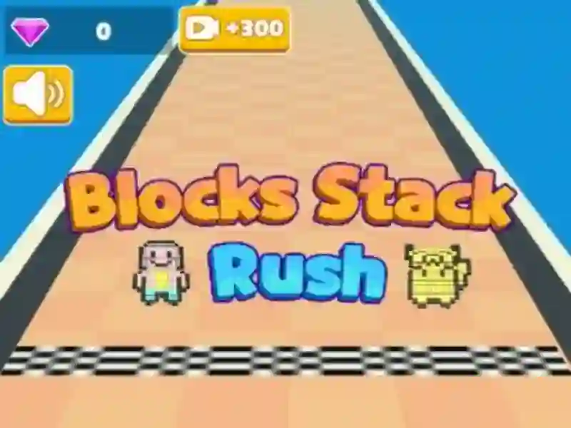 Blocks Stack Rush — δωρεάν online παιχνίδι