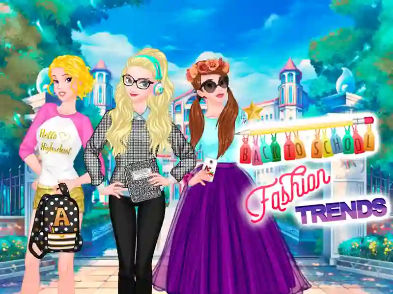 Back To School Fashion Trends — δωρεάν online παιχνίδι