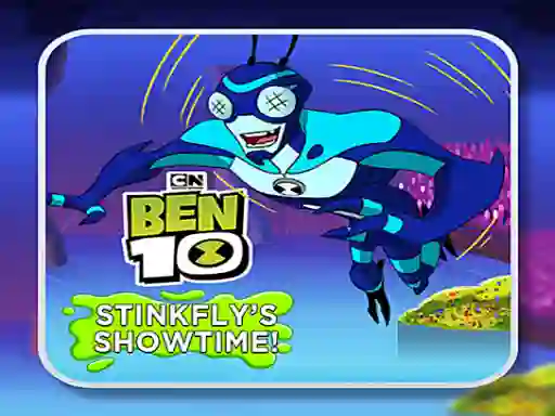 Ben 10 Challenge Stinkfly Showtime! — δωρεάν online παιχνίδι