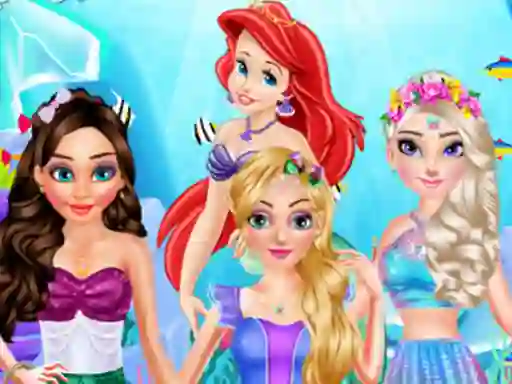 Princess Mermaid Style Makeup — δωρεάν online παιχνίδι