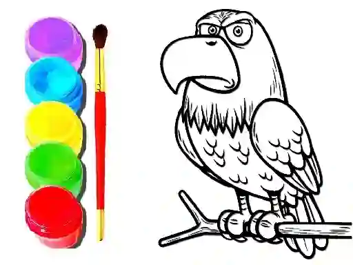 Eagle Coloring Book — δωρεάν online παιχνίδι