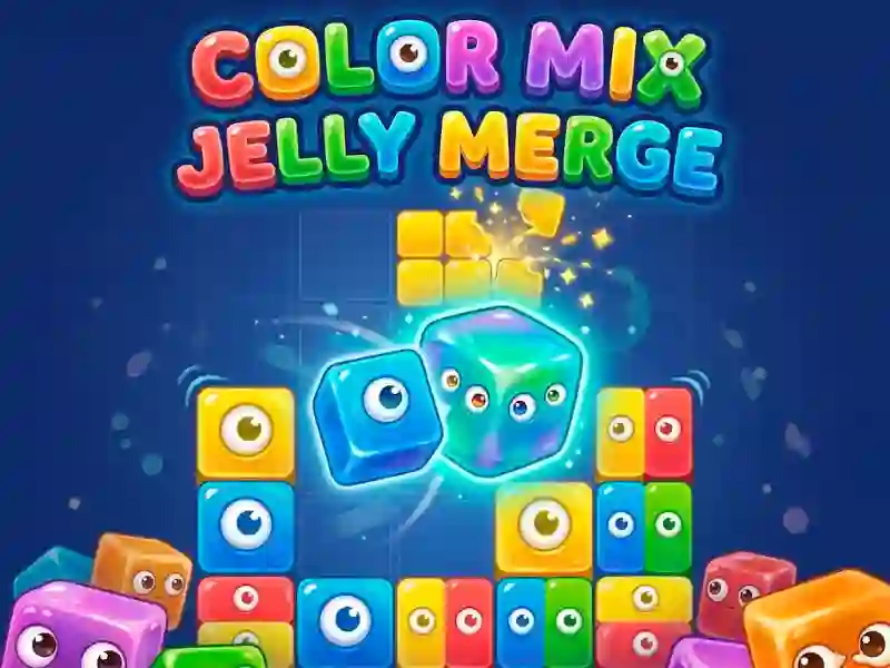 Color Mix - Jelly Merge — δωρεάν online παιχνίδι