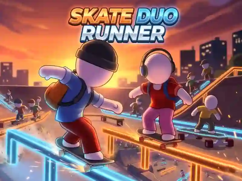 Skate Duo Runner — δωρεάν online παιχνίδι
