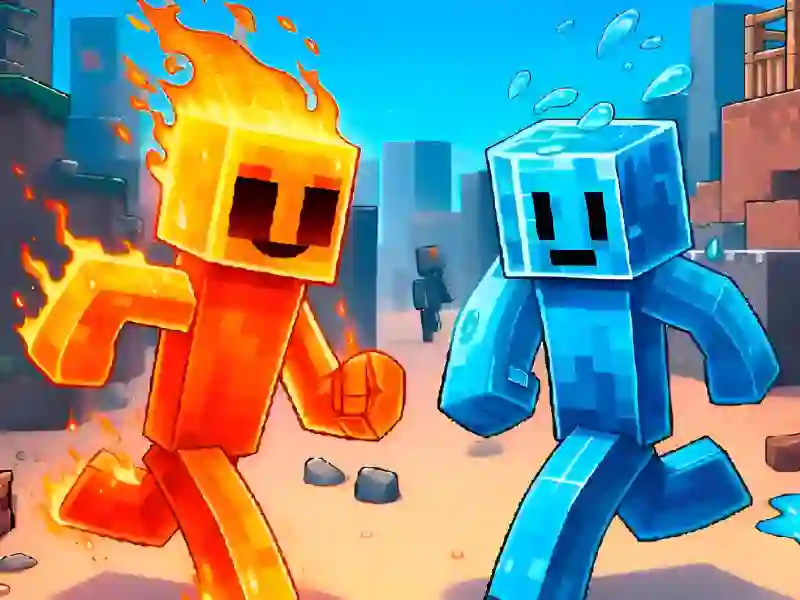 Fire and Water Stickman — δωρεάν online παιχνίδι