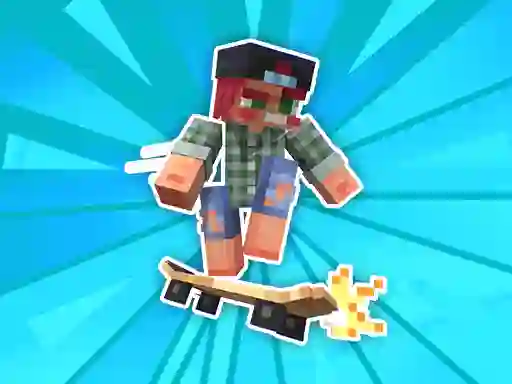 Noob and Pro Skateboarding — δωρεάν online παιχνίδι