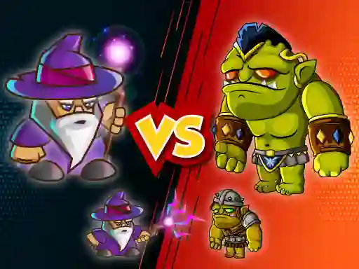 Wizard vs. Orcs — δωρεάν online παιχνίδι