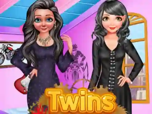 Twins Punk Fashion — δωρεάν online παιχνίδι