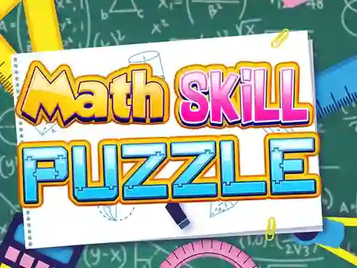 Math Skill Puzzle — δωρεάν online παιχνίδι