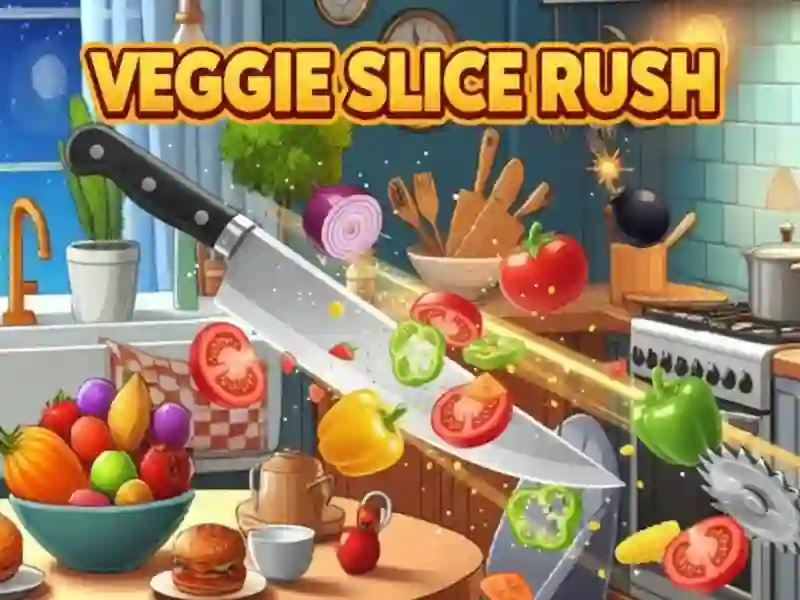 Veggie Slice Rush — δωρεάν online παιχνίδι