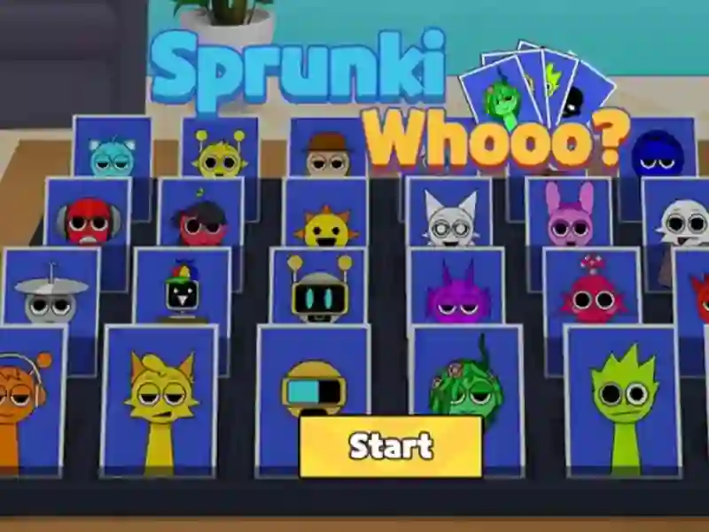 Sprunki Whooo? — δωρεάν online παιχνίδι