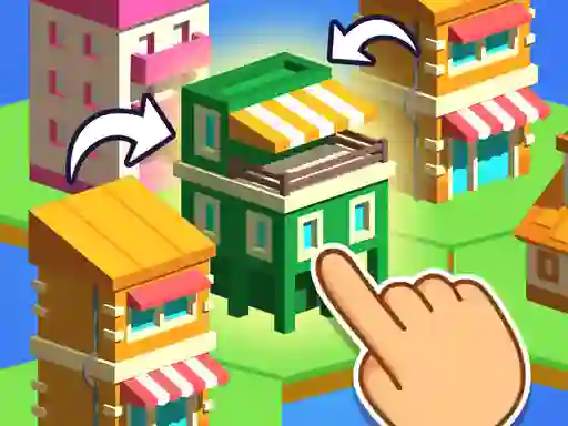 Crafty Town Merge City — δωρεάν online παιχνίδι