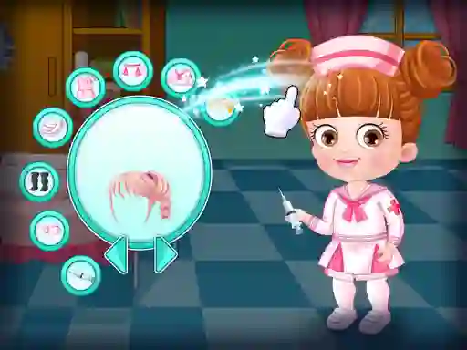 Baby Hazel Doctor Dressup — δωρεάν online παιχνίδι