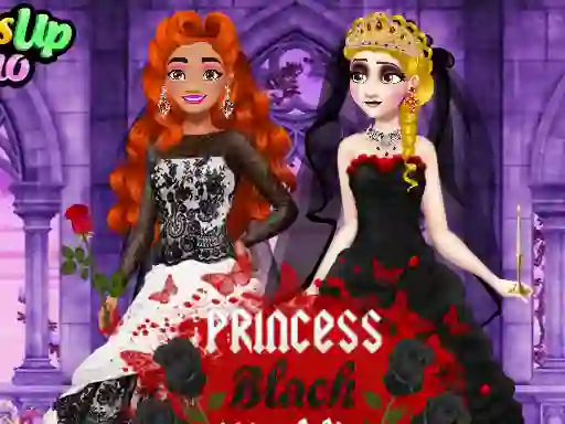 Princess Black Wedding Dress — δωρεάν online παιχνίδι