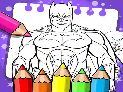 Batman Beyond Coloring Book — δωρεάν online παιχνίδι