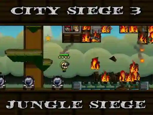 City Siege 3: Jungle Siege — δωρεάν online παιχνίδι