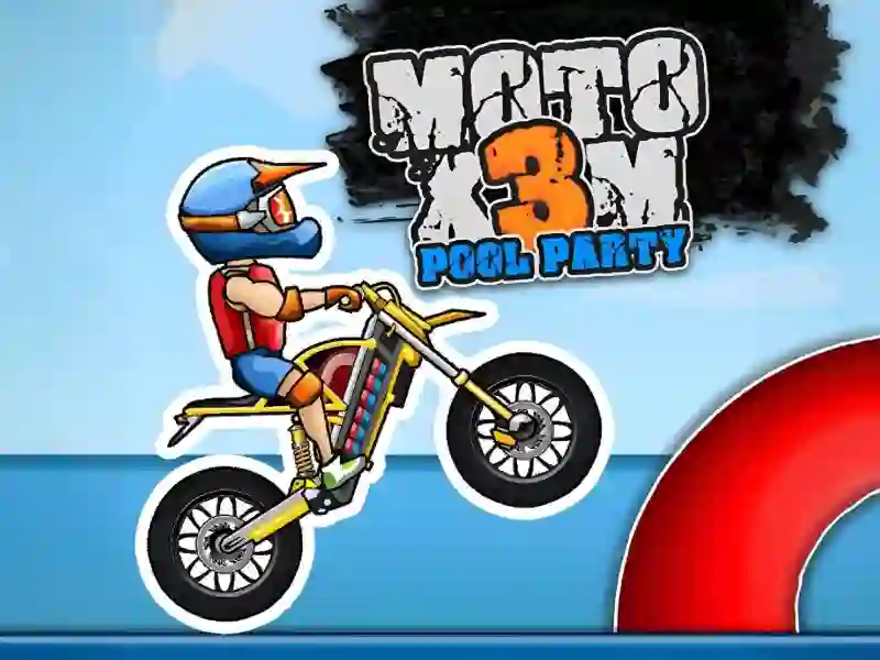 Moto X3M  Pool Party — δωρεάν online παιχνίδι