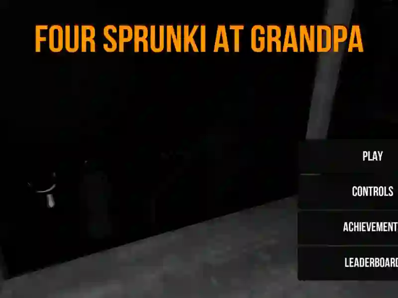 Four Sprunki at Grandpa — δωρεάν online παιχνίδι