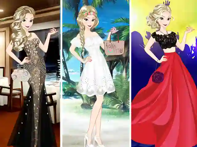 Princess On Vacation — δωρεάν online παιχνίδι