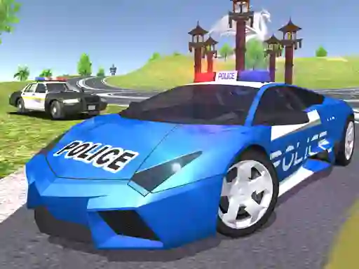 Police Car Simulator 3d — δωρεάν online παιχνίδι