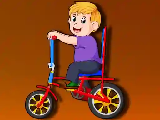 Cartoon Bike Jigsaw — δωρεάν online παιχνίδι
