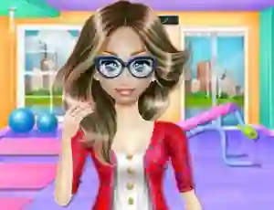 Nerdy Girl Fat to Fit — δωρεάν online παιχνίδι
